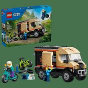 Lego City 60512 Mountain Bike Adventure Van image