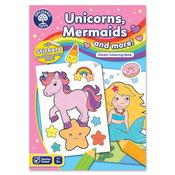 Orchard Toys Unicorns, Mermaids And More Sticker Colouring Book