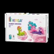Hey Clay Sculpting Clay  Rainbow Unicorns 6 Can Set image