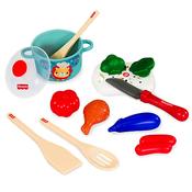 Fisher Price My 1st Dinner 12pc First Cooking Playset image