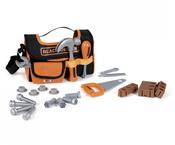 Smoby Black And Decker Tool Set In Fabric Case