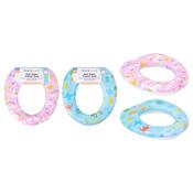 First Steps Soft Toilet Trainer Unicorns Pink / Sea World Blue Assorted image