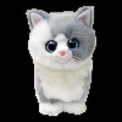 TY Furley Cat Beanie Boo Soft Toy image