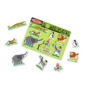 Melissa &amp; Doug Sound Puzzle Zoo Animals