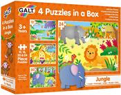 Galt 4 Puzzles In A Box Jungle