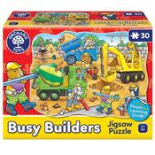 Orchard Toys Busy Builders Jigsaw Puzzle image