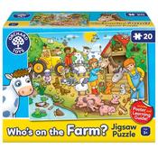 Orchard Toys Who's On the Farm 20pc Jigsaw Puzzle image