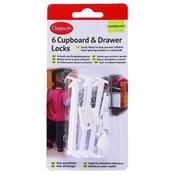 Clippasafe 6x Cupboard &amp; Drawer Locks #71