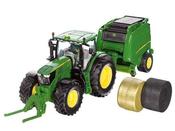 Siku John Deere 6175R Tractor With Round Baler 1:32 image