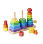 Melissa &amp; Doug Geometric Stacker