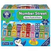 Orchard Toys Number Street Jigsaw Puzzle &amp; Poster