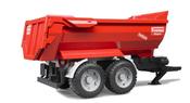 Bruder Krampe Tandem Halfpipe Tipping Trailer 1:16