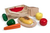Melissa &amp; Doug Wooden Cutting Food