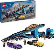 Lego City Car Transporter Truck w/SportsCars 60408