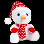 Snowman with Hat &amp; Scarf (35cm)