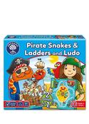 ORCHARD TOYS PIRATE SNAKES &amp; LADDERS &amp; LUDO image