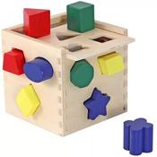 Wooden Shape Sorter Cube