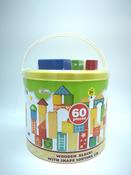Wooden Blocks With Shape Sorting Lid