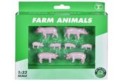 1:32 PIGS &amp; PIGLETS - 8pcs