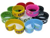 MESSAGE SLAP BANDS - 12 ASST.