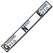 Decal - PTO Position G N E