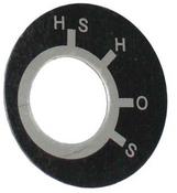 Badge - Ignition Switch Positions (MF35)