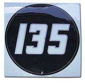Decal MF135 - Sticker Only (Pack of 2) image