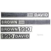Decal Kit - David Brown 990