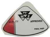 Decal - Quality Approved Final Inspection