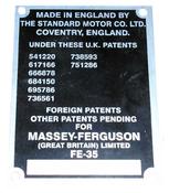 Serial Number Badge