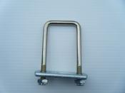 U-Bolt &amp;amp; Plate 75mm Long x 40mm Wide 10mm DIA image