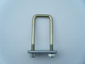 U-Bolt &amp;amp; Plate 95mm Long x 40mm Wide 10mm DIA image