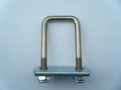 U-Bolt &amp;amp; Plate 90mm Long x 50mm Wide  10mm DIA image