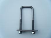 U-Bolt &amp;amp; Plate 12mm DIA 100mm long image