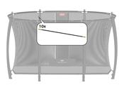 BERG Ultim Safety Net Fibreglass Rods/ Tent Tubes - RECTANGULAR image
