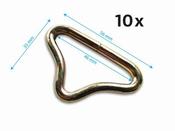 Triangle Jump mat 46mm (10x) - Hooks for Jumpmat