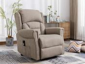 Sandringham Taupe Lift &amp; Tilt Recliner (Dual Motor) image