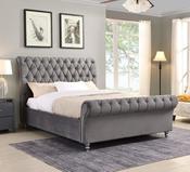 Kilkenny 4ft6 Grey Bed image