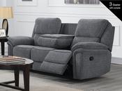 Belmont 3 seater (with console) grey image