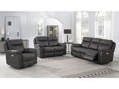 Claremont 3 + 2 Electric Suite In Grey image