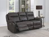 Claremont 3 seater electric sofa in grey image