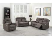 Harrogate 3 + 1 + 1 electric suite in brown