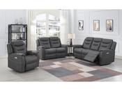 Harrogate 3 + 1 + 1 electric suite in grey