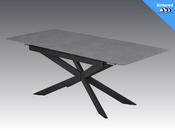 Azzurra Sintered Stone 160cm Extension Dining Table image