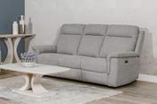 Bowie 3 Seater Electric Recliner - Grey image