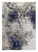 Bellini Mirage Light Grey/Navy Rug - 80cm-x-150cm