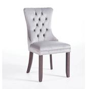 Kacey Grey Chair Antique Leg image