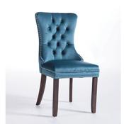 Kacey Teal Chair Antique Leg image