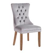 Kacey Grey Chair Brushed Leg image