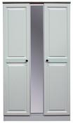 Trufflestone 2 Door Wide Wardrobe with Mirror image